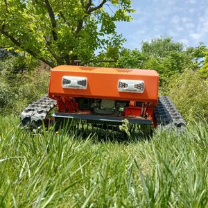 EPA Industrial Grade 4-Stroke Cordless Gasoline Powered Engine Adjustable Cutting Height 10-150MM Radio Controlled Lawn Mower thumbnail-1
