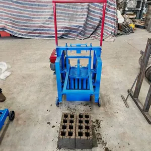 Direct Push Brick Machine Producing 400-200-200 Hollow Brick Small Mobile Multifunctional Cement Brick Machine thumbnail-5