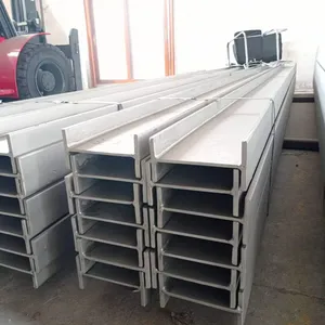 304 Stainless Steel I Beam 100x100mm EN 10088 Box Girder Bridge Web Stiffener 6m thumbnail-5