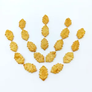 Premium BRCGS Halal Kosher Certified Leaf Shaped Rice Cracker Bites for Global Retailers thumbnail-4