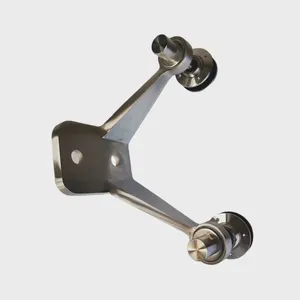 Heavy Duty Stainless Steel Spider 4 Way Arm 150mm SS304 Mirror Finish for Shopping Mall Entrance Glass Canopy thumbnail-4