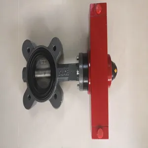 Marine Remote Control Hydraulic Butterfly Valve GB/T3036-94 Semi Lug Soft Seal Zero Leakage thumbnail-1