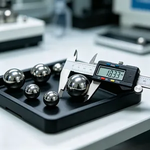 GCr15 Bearing Steel Balls High Precision Solid Steel Ball for Bearings thumbnail-3