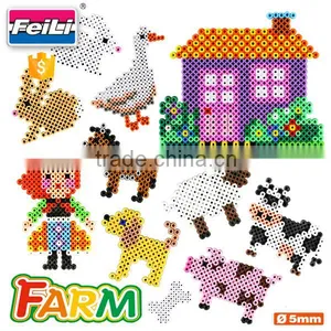 Newest Creative Toys Farm Iron Beads 5MM Fuse Perler Beads Diy thumbnail-1