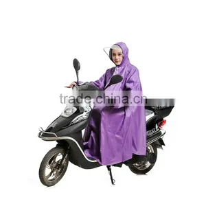 2014 Fashion Unisex Full Length Waterproof Raincoat thumbnail-1