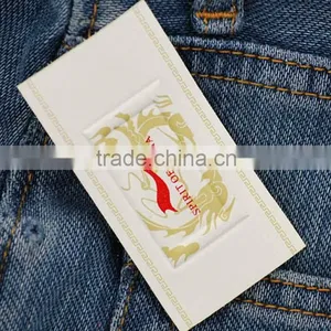 Cheaper Supreme Quality Fashion Leather Patches for Jean thumbnail-4