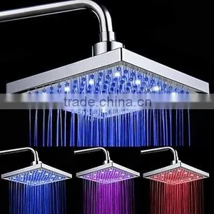 Temperature Controlled Colorful Rain LED Shower Head thumbnail-1