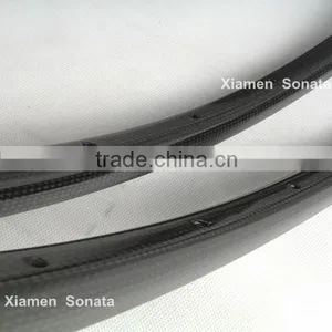 Sonata 650C MTB 26inch Mountain Bike Wheels 26 Carbon Fiber T800 22mm Clincher 24mm Width Carbon Wheels thumbnail-3