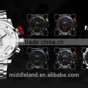8011MIDDLELAND LED Business Man Quartz Watch Fashion Military Sport Casual Wristwatch thumbnail-5