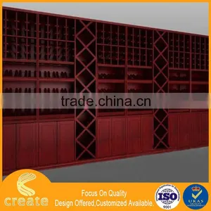 Red Wine Display Cabinets and Liquor Rack Stand for Living Home Storage Display/exhibition thumbnail-4