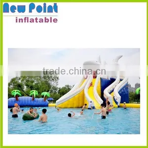 Creative Inflatable Water Park for Adult Playing in the Sea,water Slide Parks thumbnail-1
