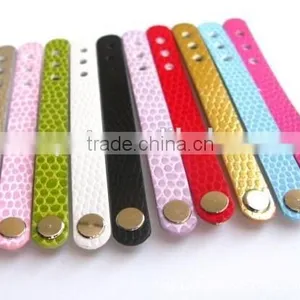 Stylish Simple Pacifier Nail Leather Strap Ring for Wearing on Finger thumbnail-2