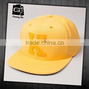 New Arrival Applique Letters Yellow Baby Visor Sun Hats thumbnail-1