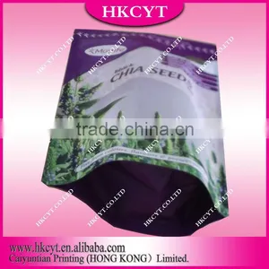 Agriculture Industrial Use and Zipper Top Sealing Vacuum Seeds Packing Bag thumbnail-3