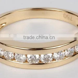 Wholesale Jewelry 2015 Fashion Design 925 Silver Ring Flower CZ Gold Plated Ring thumbnail-2