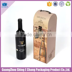 High-end Customized Paper Wine Bag in Box thumbnail-3