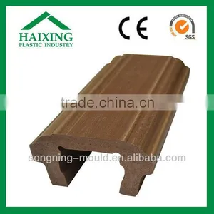 Wood Texture Waterproof Pvc Outdoor Balustrade thumbnail-1