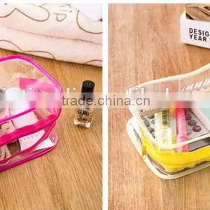 High Quality Ziplock PVC Cosmetic Plastic Bag thumbnail-3