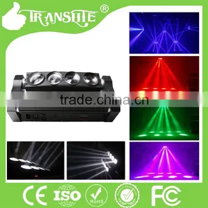 Pary Lighting 8pcs RGBW 4In1led Moving Head Spider Light Led Decoration Lights Stage Flash Light Led Stage Spider Light thumbnail-3