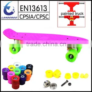 Pro Plastic Pastel Mini Cruiser Skateboard With EN13613, CPSIA, CPSC thumbnail-4
