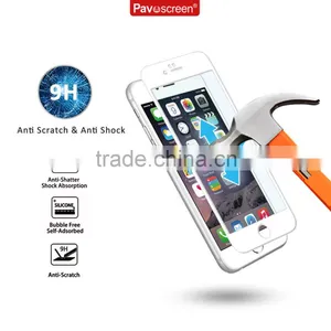 Pavoscreen Factory Supply Clear 2.5d Mobile Phone Cell Phone Lcd 9h Tempered Glass Screen Protector for IPhone 7 Supplier's Choice thumbnail-2