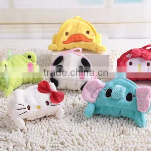 100% Microfiber Coral Cartoon Kitchen Clean Cloth thumbnail-1