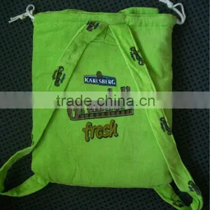 100% Cotton Printed 2 in 1 Beach Towel Bag thumbnail-1