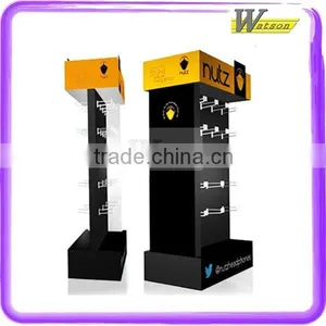 Recycled Material Advertising Promotion Corrugated Paper With Hook Peg Display Stand for Hair Care thumbnail-6