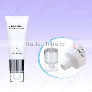 40ml Round Airless Pump BB Cream Tube thumbnail-1