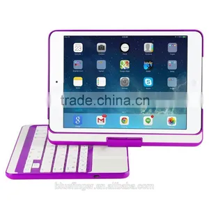 Rotatable Keyboard Case For IPad Air2, Ultra Slim Keyboard Cover Case With Bluetooth Keyboard thumbnail-2