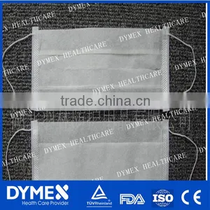 Blue Non-woven Face Mask 2 Layer Paper Mask for Surgical Use thumbnail-1