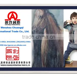 New Fashion Horse Design Printing Cotton Knit Fabric for t Shirt Clothing thumbnail-1