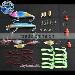 2016 Wholesales Price Best Sell Hard and Sequins Fishing Lure Set thumbnail-4