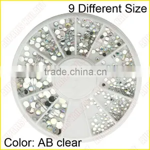 Nail Art ,2014 Hot Sell Nail Art;crystal Stones,Professional Nail Beauty,Nail Rhinestones/R-121 thumbnail-1