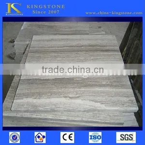 Cheap Chinese Wood Grain White Marble in Stock thumbnail-4