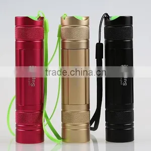 Gift Idea,Mini Flashlight Use 3*AAA Battery thumbnail-2