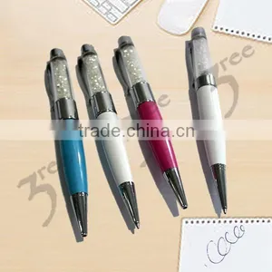 Fashion Crystal Pearl Pen thumbnail-2