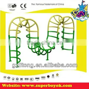 Kids Outdoor Climbing Structure Fitness Equipment 7-23c thumbnail-1