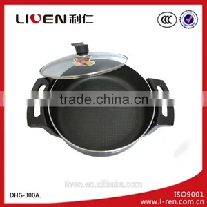 Liven Round Household Electric Chaffy Dish DHG-300A thumbnail-3