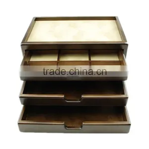 High End Luxury High Quality Cheap Custom Wood Pen Box thumbnail-3