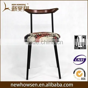 High Quality Wholesale Steel Tube Metal Coffee Chair Hotel Furniture for Sale thumbnail-1