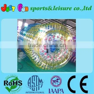 Colorful Inflatable Water Roller Ball for Kids and Adults, Inflatable Human Hamster Ball thumbnail-1