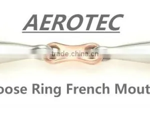 Horse Equipment Equestrian Loose Ring French Mouth Horse Bits thumbnail-1