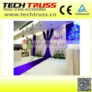 Decoration Pipe and Drape and Wedding Stage Decoration thumbnail-5