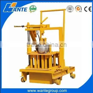 QT40-3C Small Scale Egg Laying Brick Making Machine, Mobile Block Making Machine,brick Laying Machine thumbnail-1