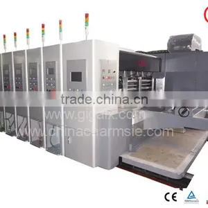 GIGA LX608CN Automatic Folder Gluer Machine Online With Flexo Carton Box Machinery thumbnail-6