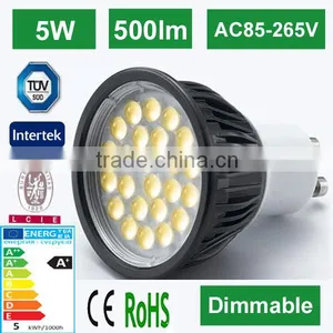 5W GU10 /g5.3 SMD Led Spotlight Dimmable Led Sport Light Cool White thumbnail-1