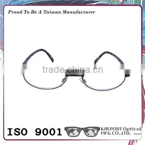 Retro Round Style Shape and Copper Material Frame Prescription Eyeglasses thumbnail-3