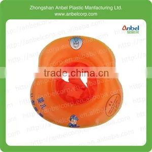 0.25mm PVC 21.5" Inflatable Baby Float Ring Swimming Trainer thumbnail-1