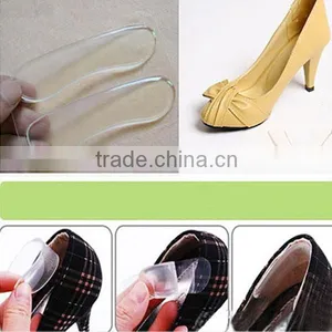 Massage Adhesive Women High-heeled Shoes Foot Cushions Invisible Soft Sticky Gel Heel Pads Massage Foot Pads for Ladies thumbnail-1
